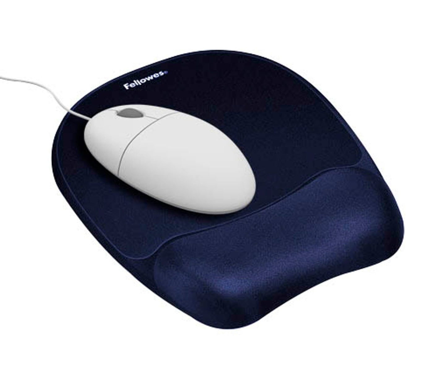 Fellowes mit Handgelenkauflage Memory Foam dunkelblau