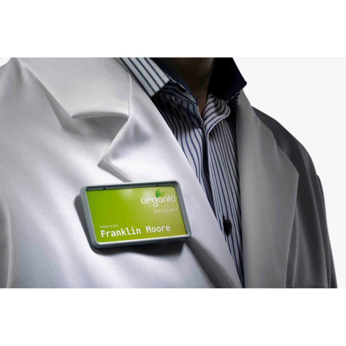 DURABLE Clip-Card Namensschilder mit Magnet 7,5 x 4,0 cm | 812910 | 1 Pack = 25 St.