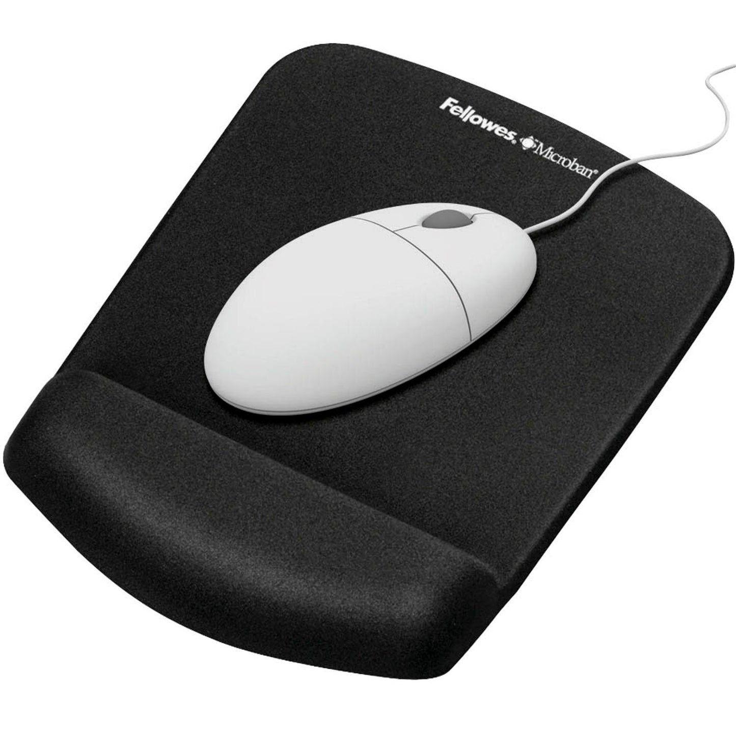Fellowes mit Handgelenkauflage PlushTouch schwarz