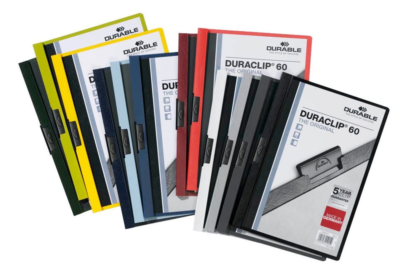 25 DURABLE Klemmhefter DURACLIP