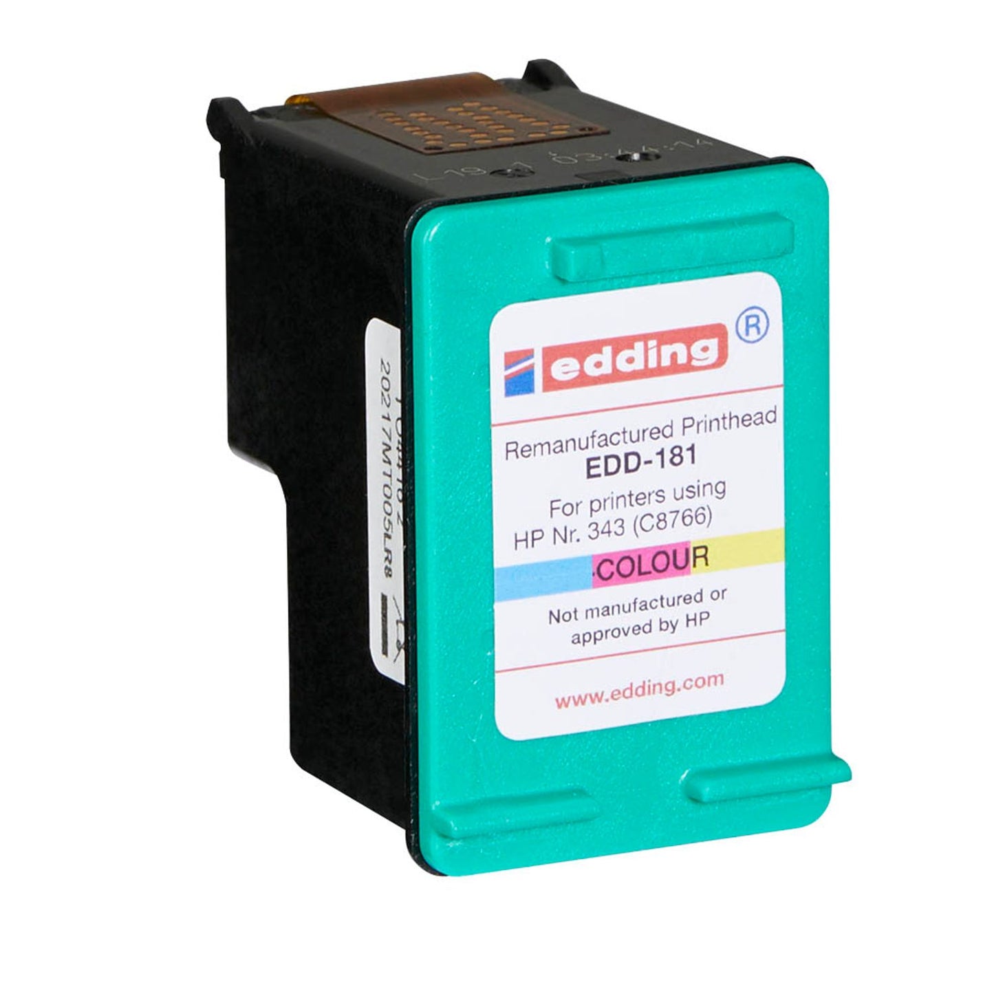 edding EDD-181 color Druckerpatrone kompatibel zu HP 343 (C8766EE) | 18-181