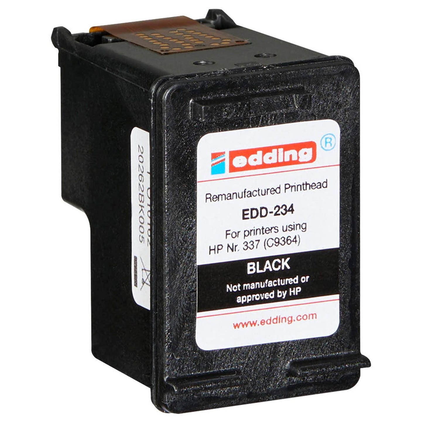 edding EDD-234 schwarz Druckerpatrone kompatibel zu HP 337 (CH9364EE) | 18-234