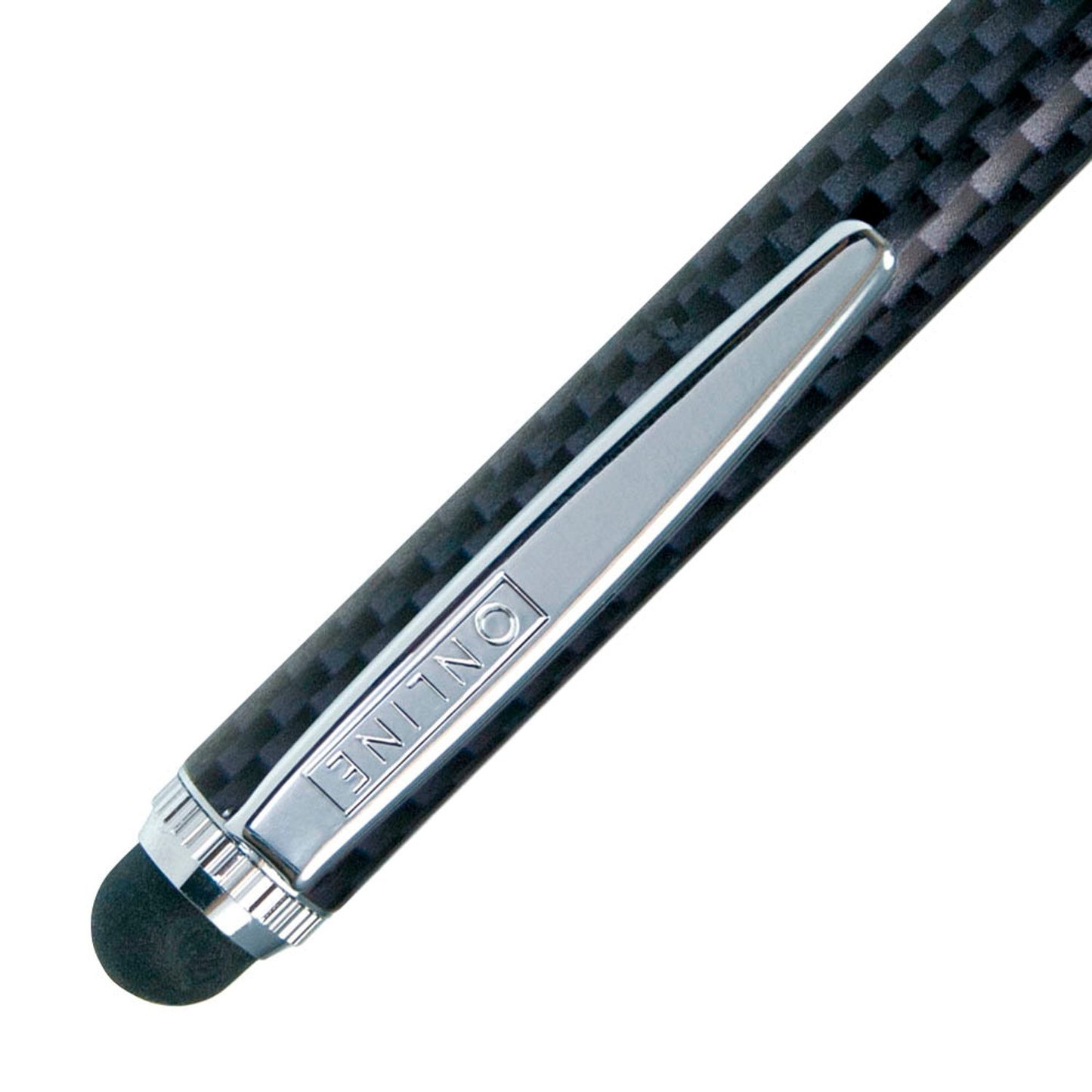 ONLINE® Touchpen-Kugelschreiber Stylus XL schwarz, Schreibfarbe: blau | 34313/3D