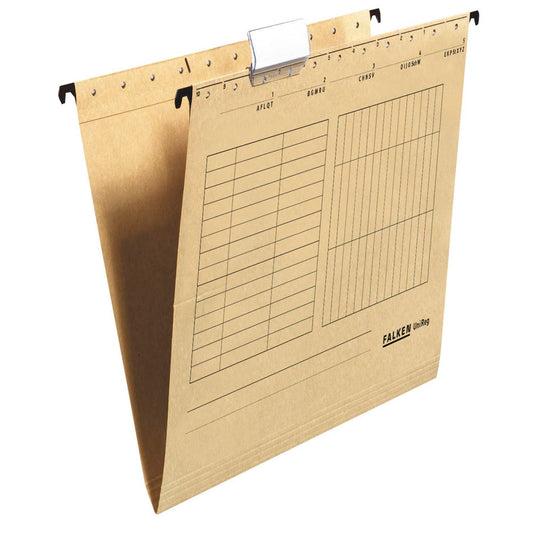 FALKEN Hängemappen UNIREG natronbraun | 80004328 | 1 Pack = 25 St.