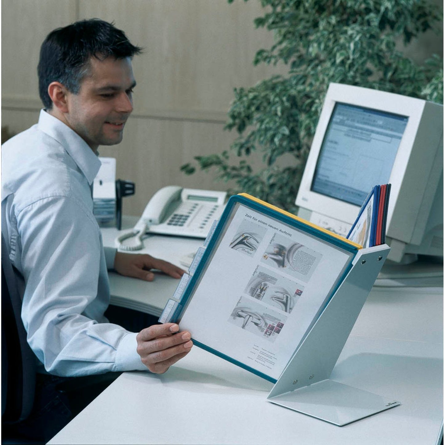 DURABLE Sichttafelsystem VARIO DIN A4 farbsortiert mit . Sichttafeln | 557000