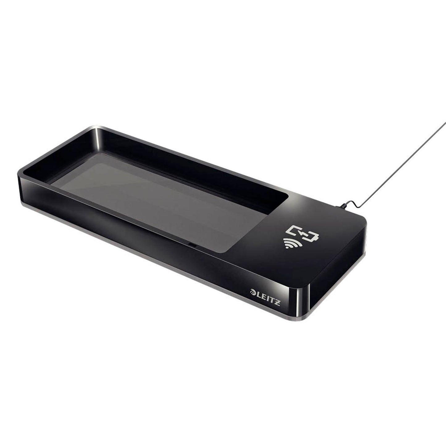 LEITZ Stiftablage Duo Colour schwarz/grau Polystyrol 26,6 x 10,1 x 2,8 cm | 53650095