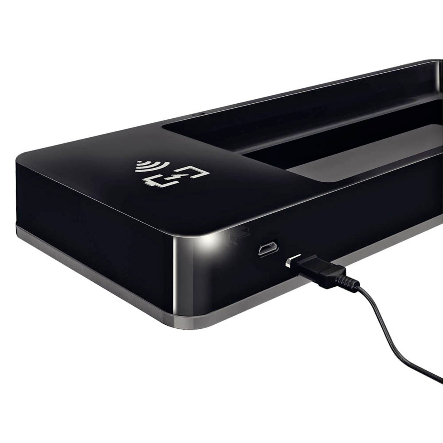 LEITZ Stiftablage Duo Colour schwarz/grau Polystyrol 26,6 x 10,1 x 2,8 cm | 53650095