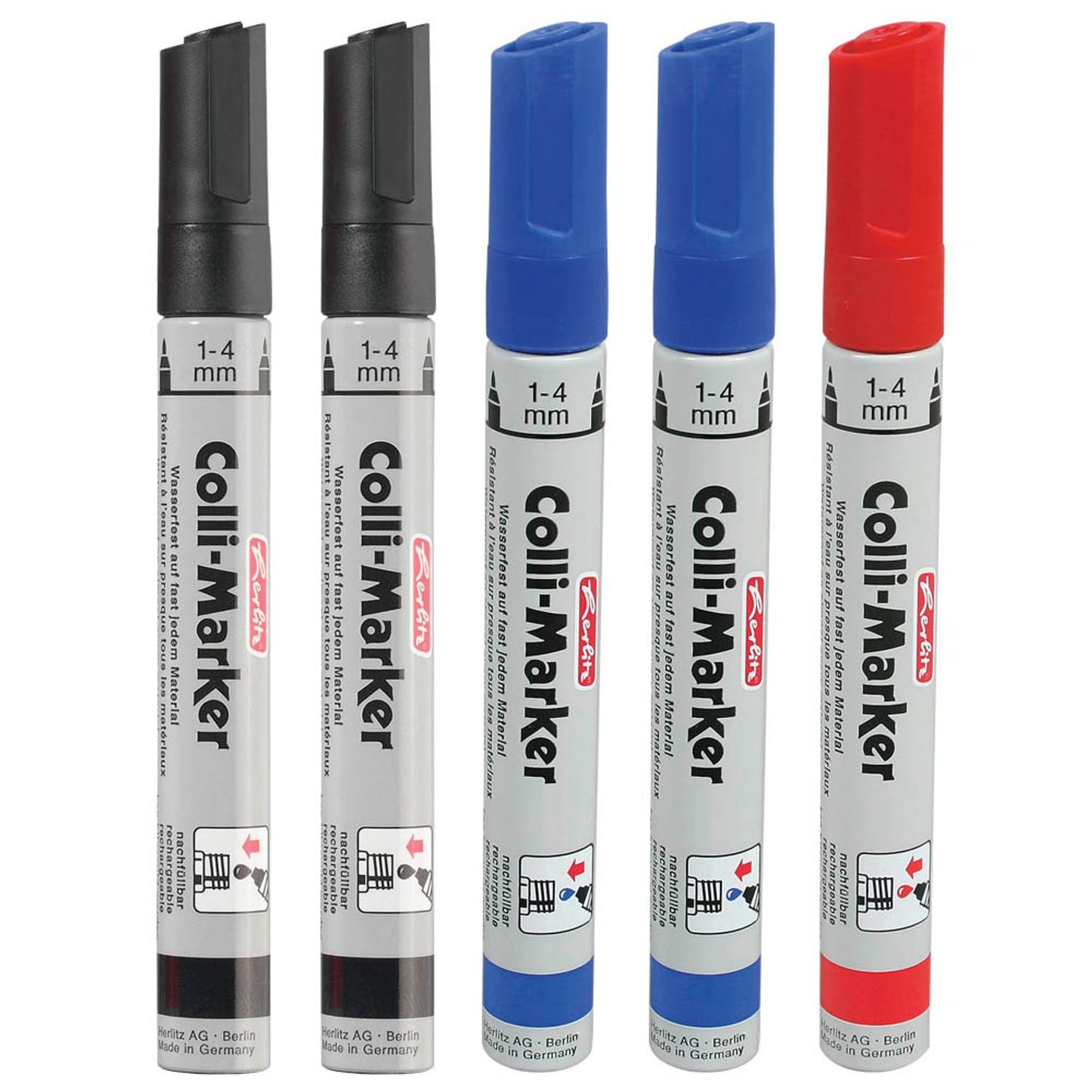 herlitz Colli-Marker Permanentmarker 1,0 - 4,0 mm,