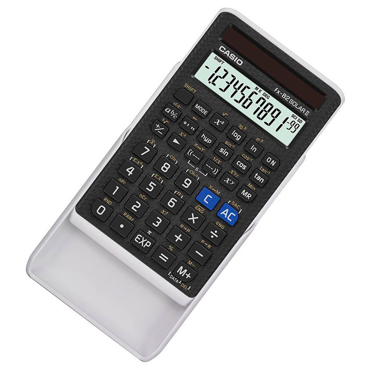 CASIO FX-82Solar II Wissenschaftlicher Taschenrechner schwarz | FX-82SOLARII