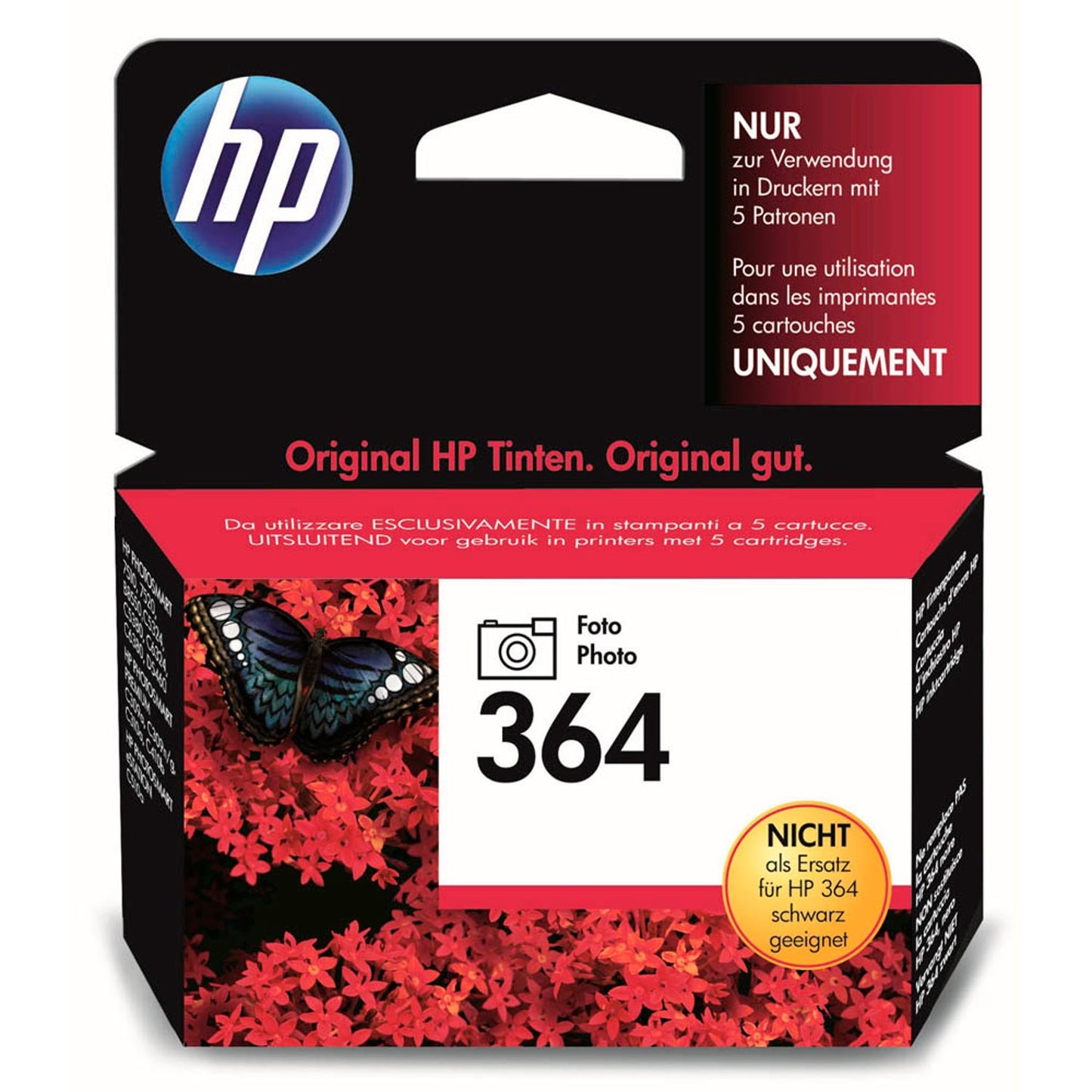 HP 364 () Foto schwarz Druckerpatrone | CB317EE