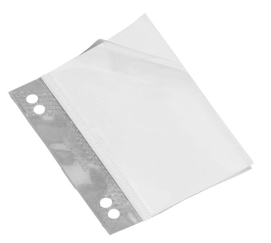 VELOFLEX Heftstreifen, selbstklebend Doppelheftfix transparent Kunststoff