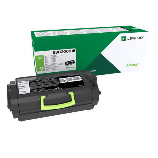 Lexmark schwarz Toner | 63B2000