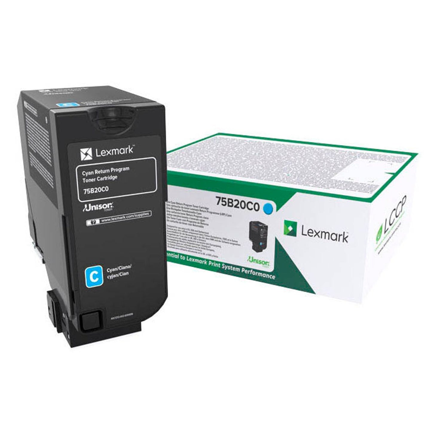 Lexmark cyan Toner | 75B20C0