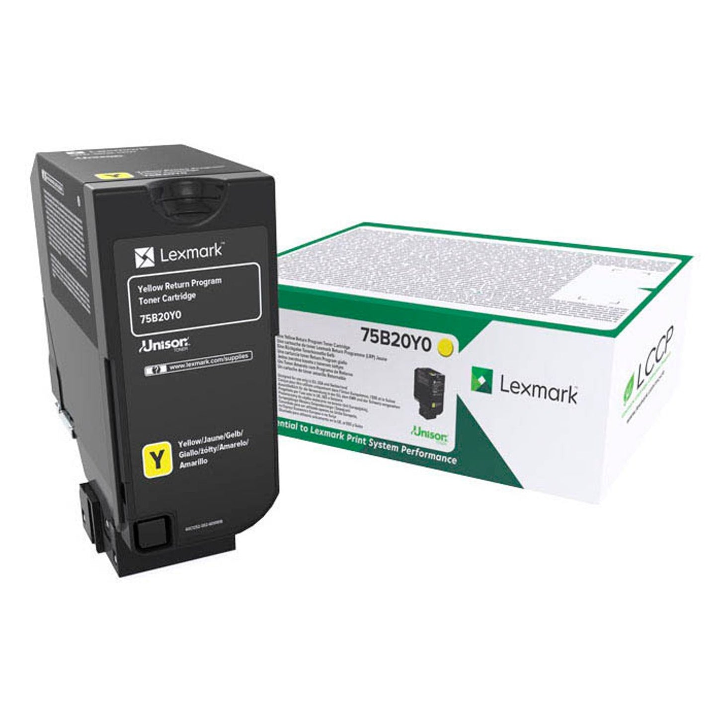 Lexmark gelb Toner | 75B20Y0