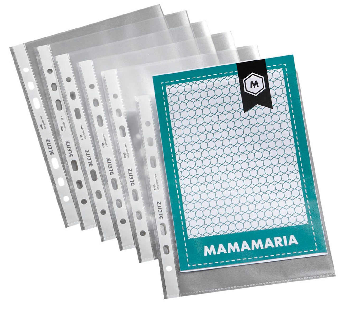 100 LEITZ Prospekthüllen DIN A5 transparent  mm