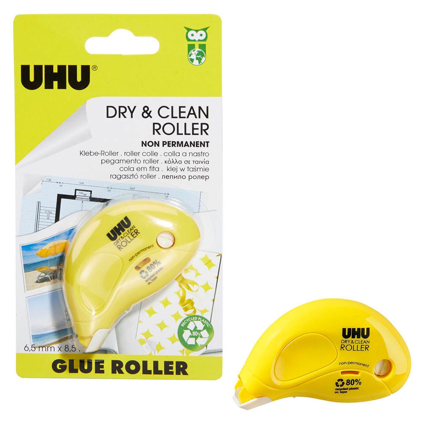 UHU DRY & CLEAN Kleberoller
