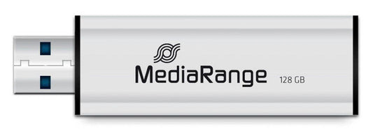MediaRange USB-Stick schwarz, silber