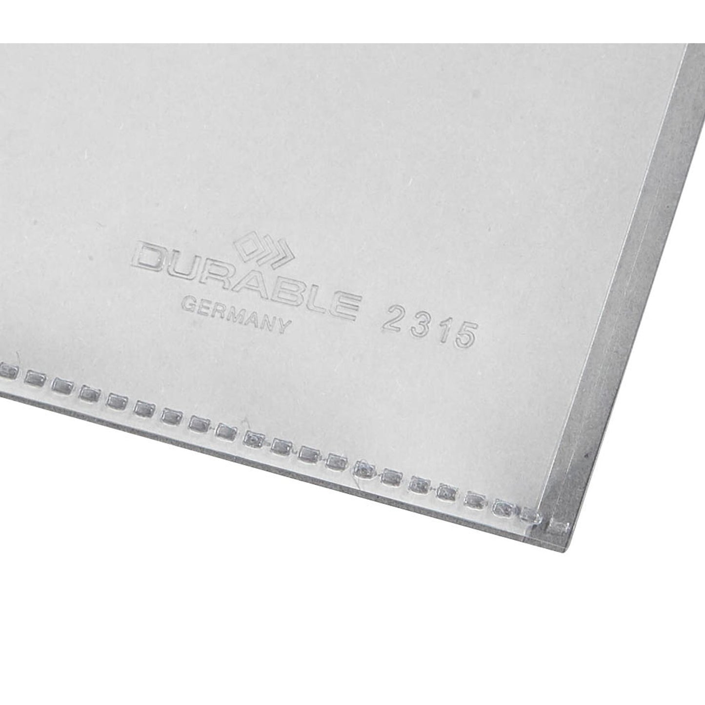 DURABLE Sichthüllen DIN A4 glasklar glatt 0,15 mm | 231519 | 1 Pack = 100 St.