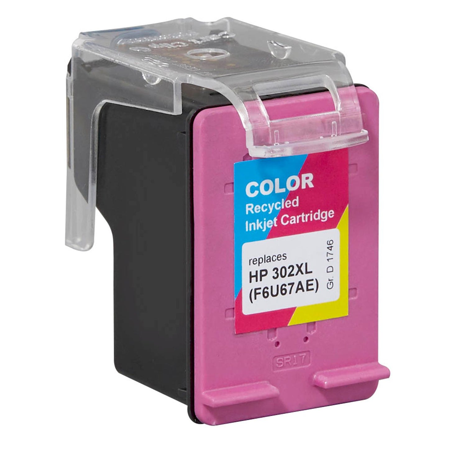KMP H168CX color Druckerpatrone kompatibel zu HP 302XL (F6U67AE) | 1746,4030