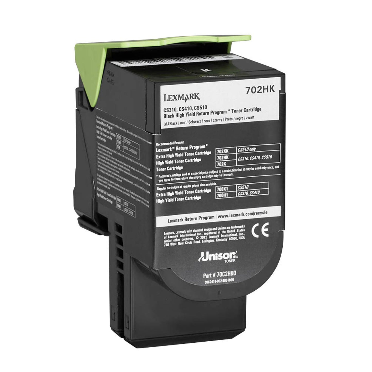 Lexmark schwarz Toner | 70C2HK0