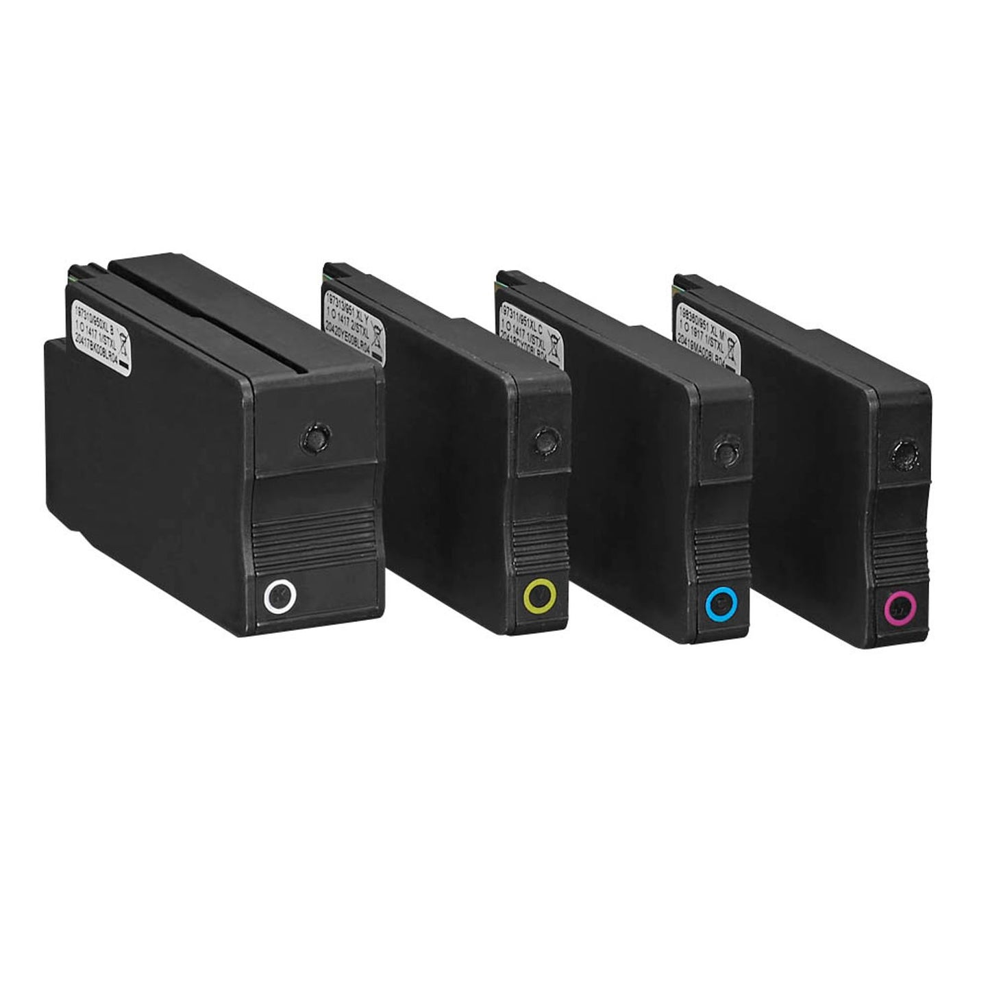 edding EDD-427 schwarz, cyan, magenta, gelb Druckerpatronen kompatibel zu HP 950XL + 951XL (C2P43AE), 4er-Set | 18-427 | 1 Pack = 4 St.