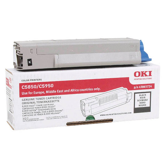 OKI schwarz Toner | 43865724
