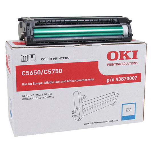 OKI cyan Trommel | 43870007