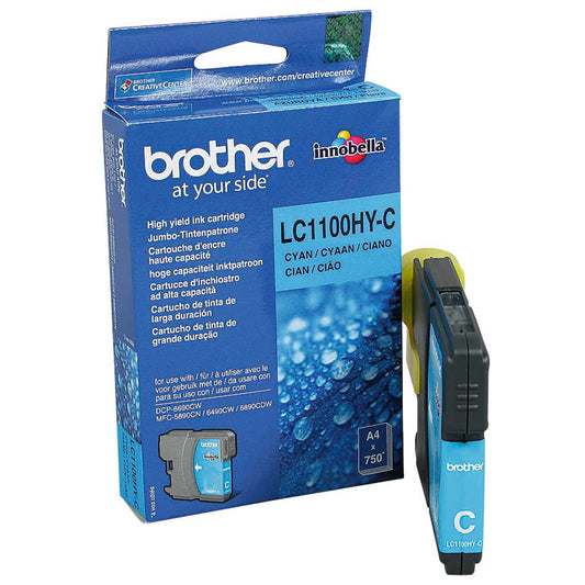 brother LC-1100HYC cyan Druckerpatrone | LC1100HYC