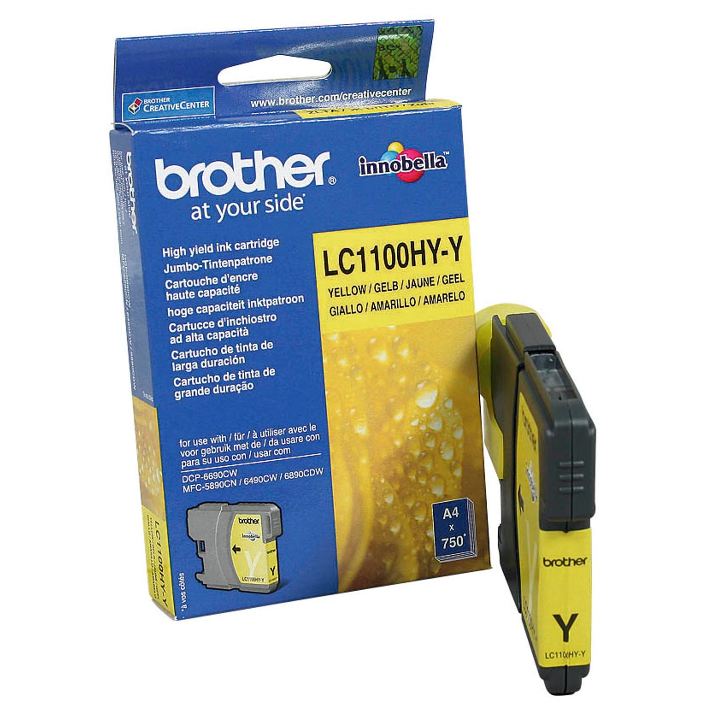 brother LC-1100HYY gelb Druckerpatrone | LC1100HYY