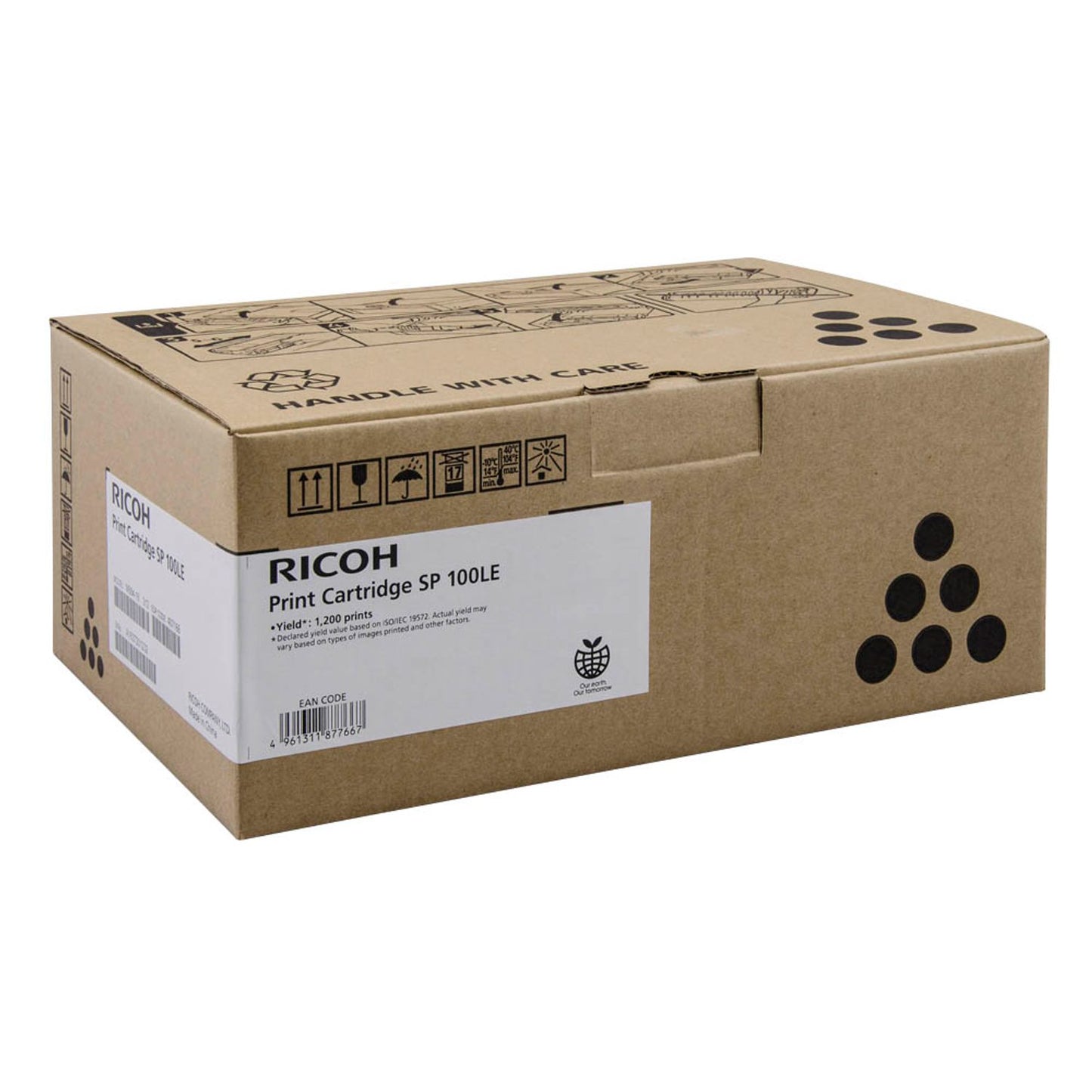 RICOH Type SP 100LE schwarz Toner | 407166