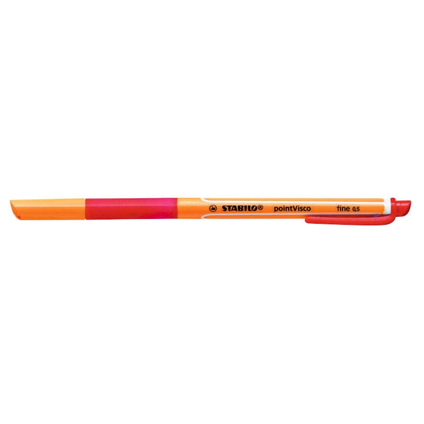 STABILO pointVisco Gelschreiber orange 0,5 mm, 10 St.