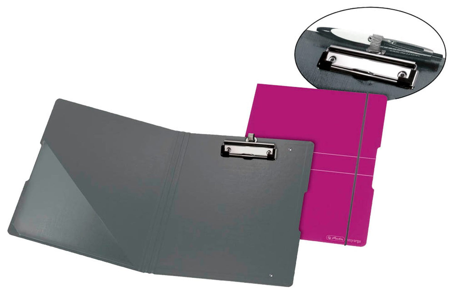 herlitz Klemmbrettmappe easy orga DIN A4 Kunststoff