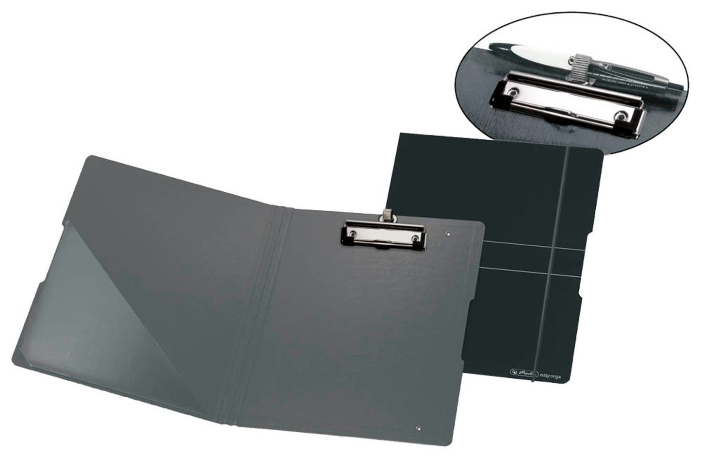 herlitz Klemmbrettmappe easy orga DIN A4 Kunststoff