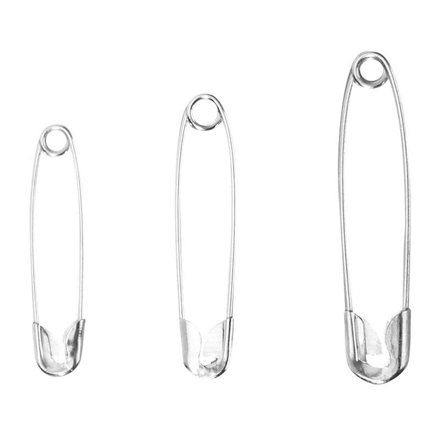 Gowi Sicherheitsnadeln silber | 01715.4 | 1 Pack = 12 St.