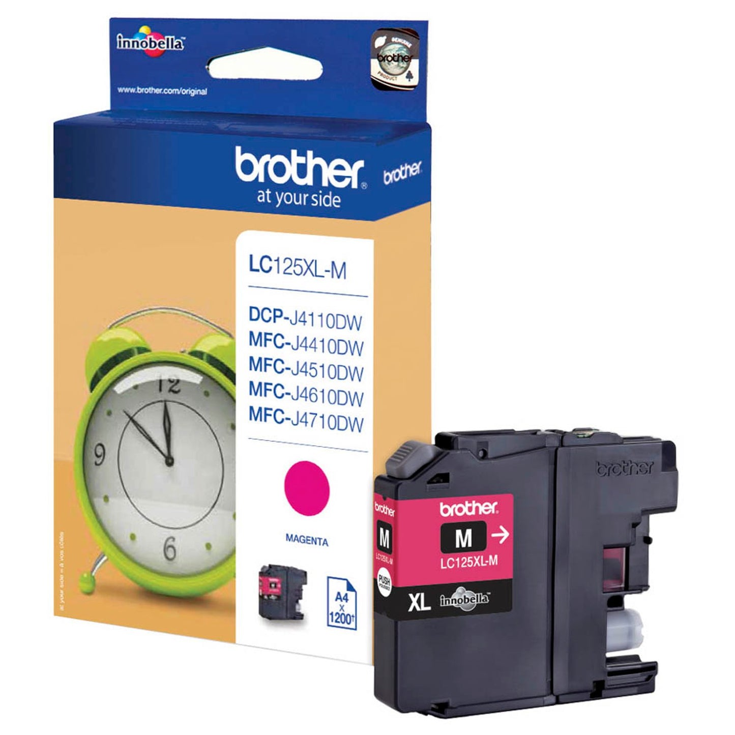 brother LC-125XLM magenta Druckerpatrone | LC125XLM