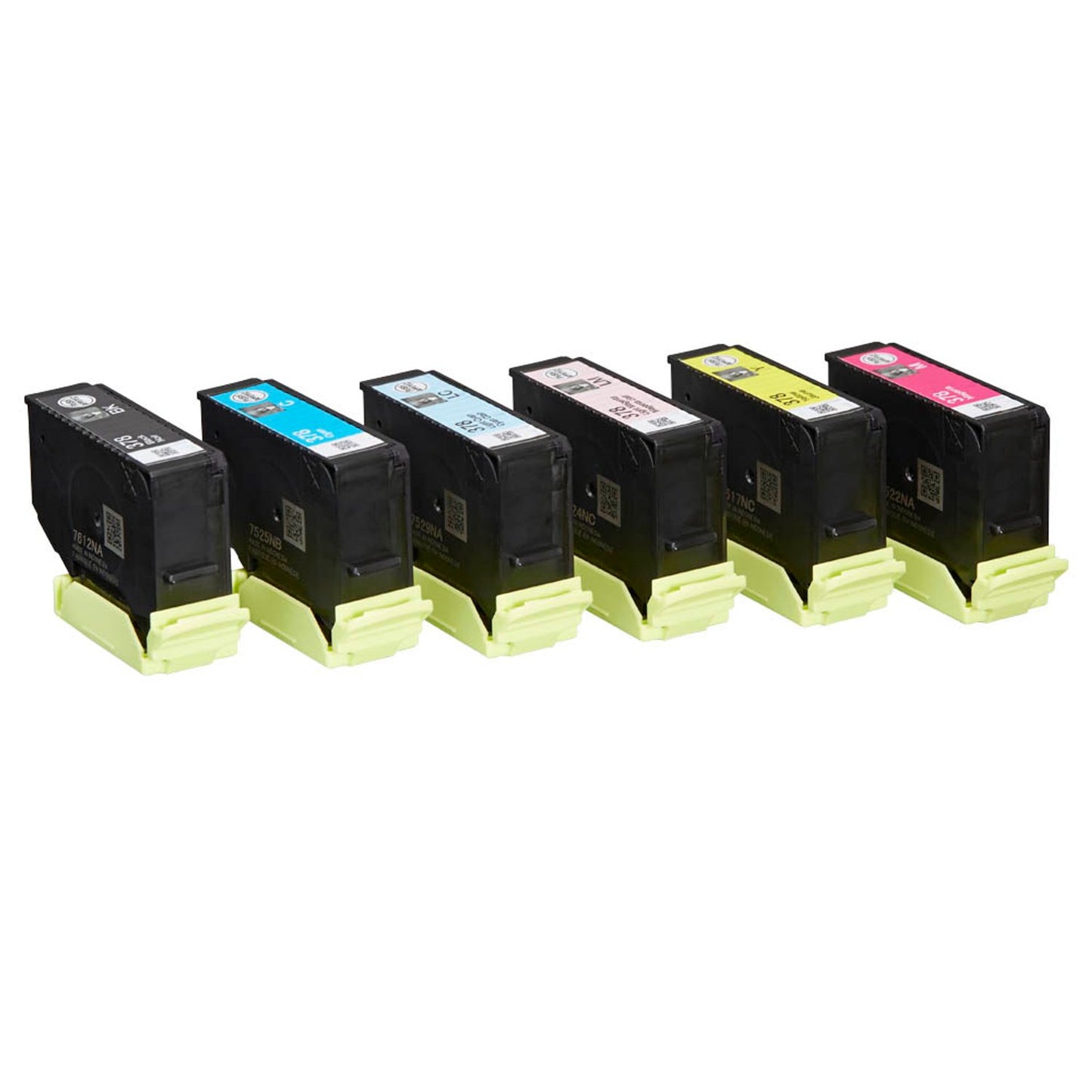 EPSON 378/T37884 schwarz, cyan, magenta, gelb, light cyan, light magenta Druckerpatronen, 6er-Set | C13T37884010 | 1 Pack = 6 St.