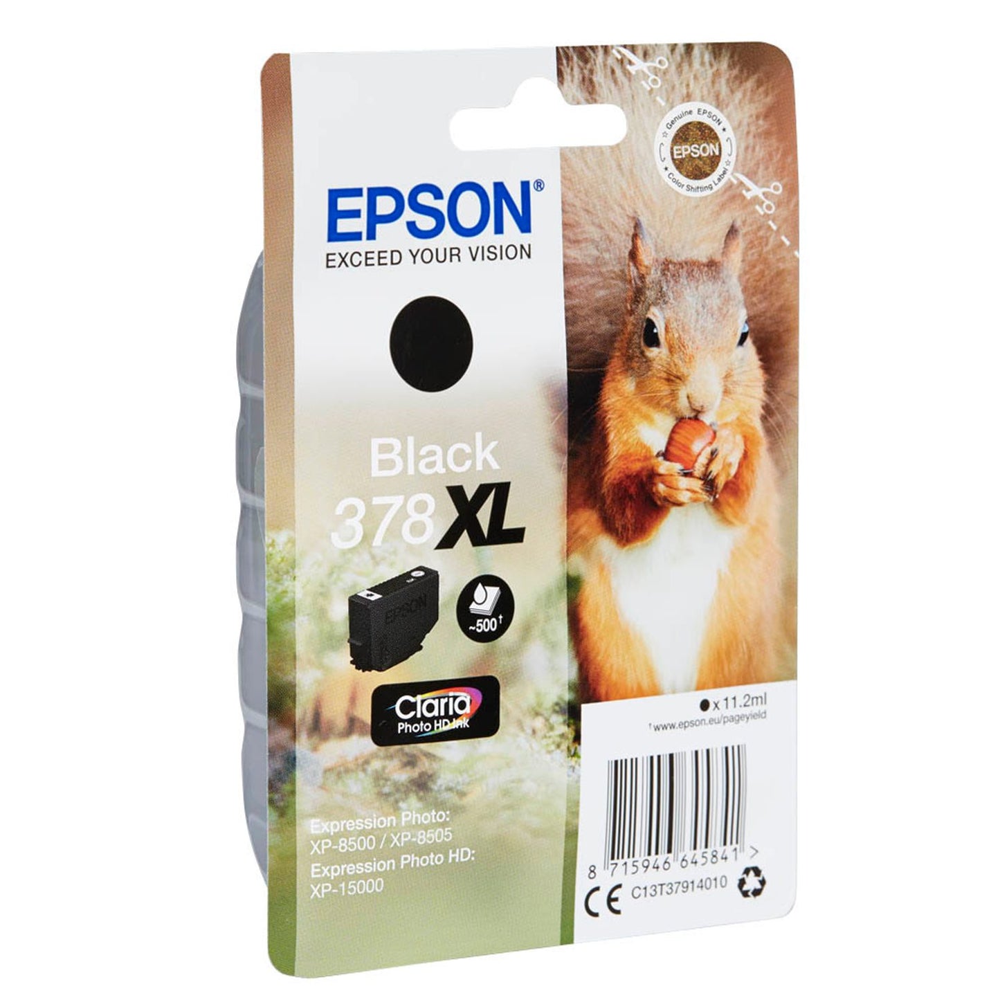EPSON 378XL/T37914 schwarz Druckerpatrone | C13T37914010