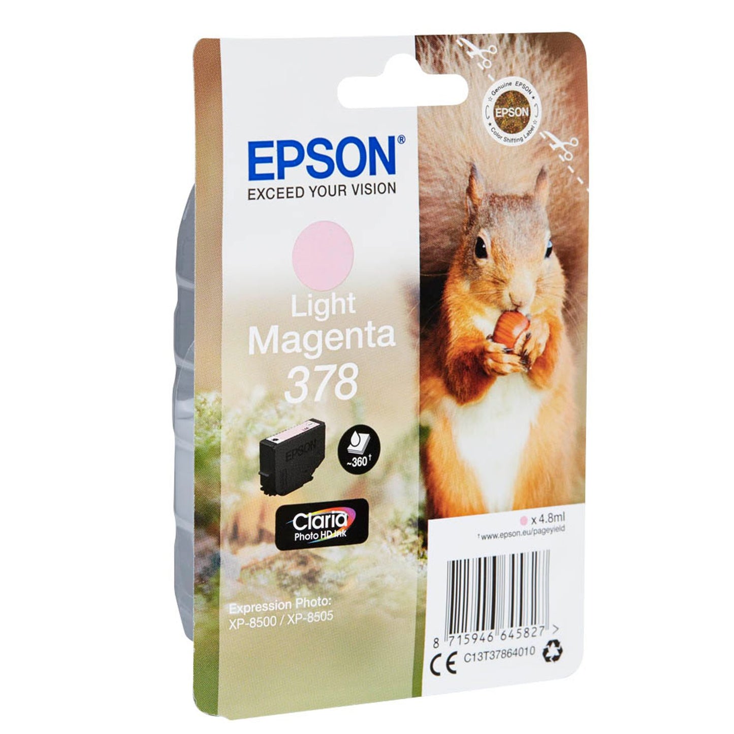 EPSON 378/T37864 light magenta Druckerpatrone | C13T37864010