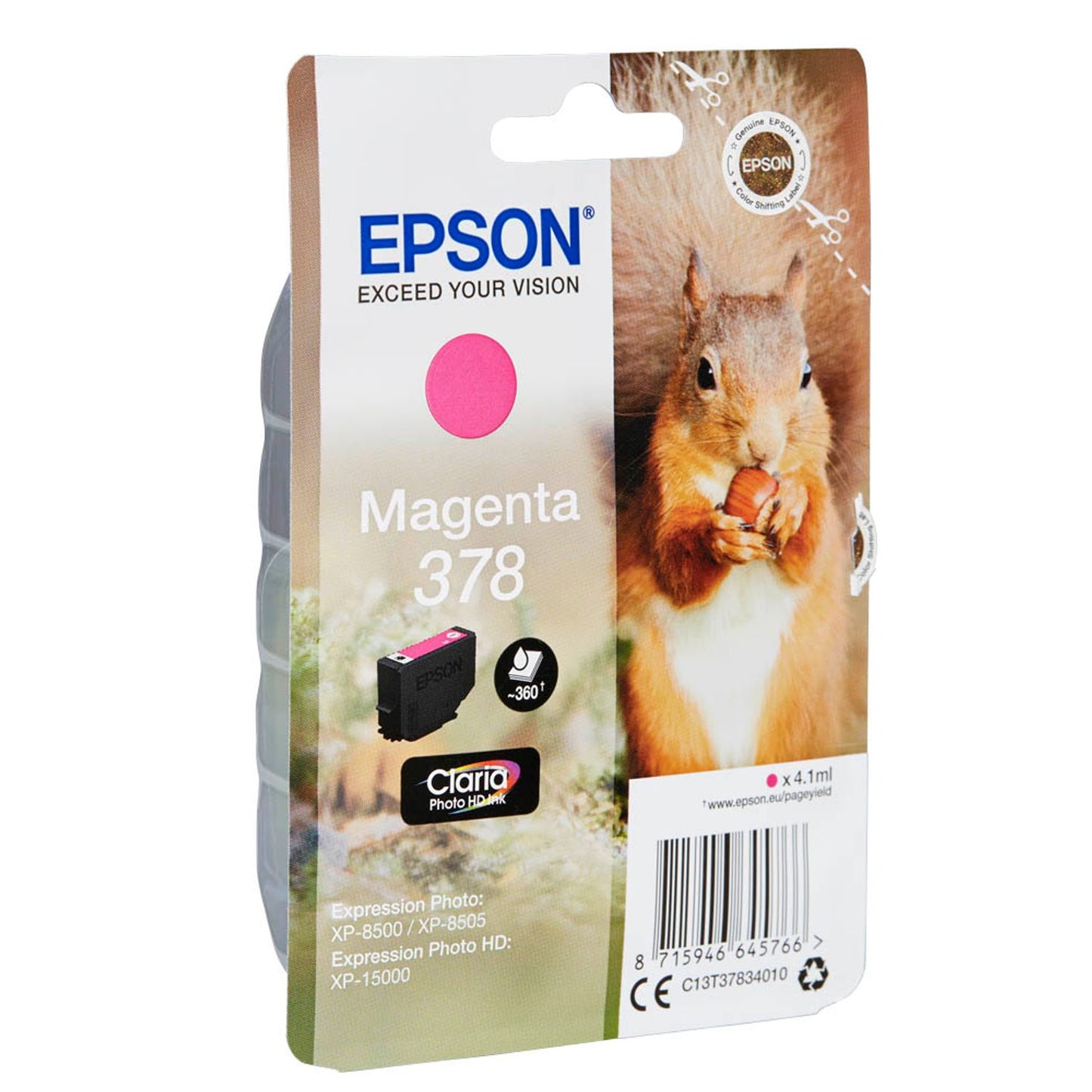 EPSON 378/T37834 magenta Druckerpatrone | C13T37834010