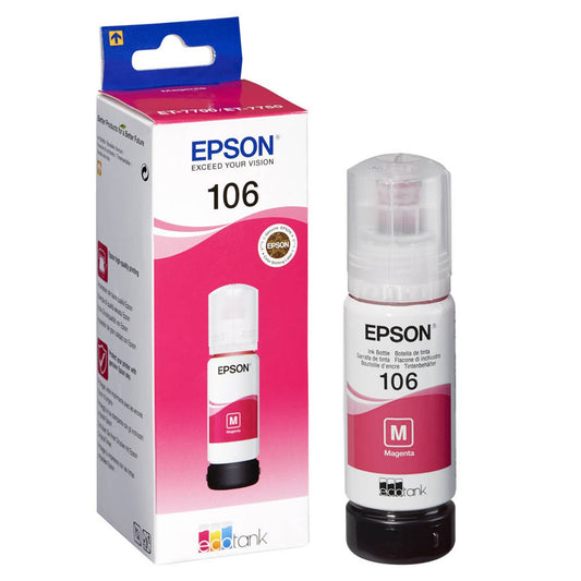 EPSON 106/T00R34 magenta Tintenflasche | C13T00R340