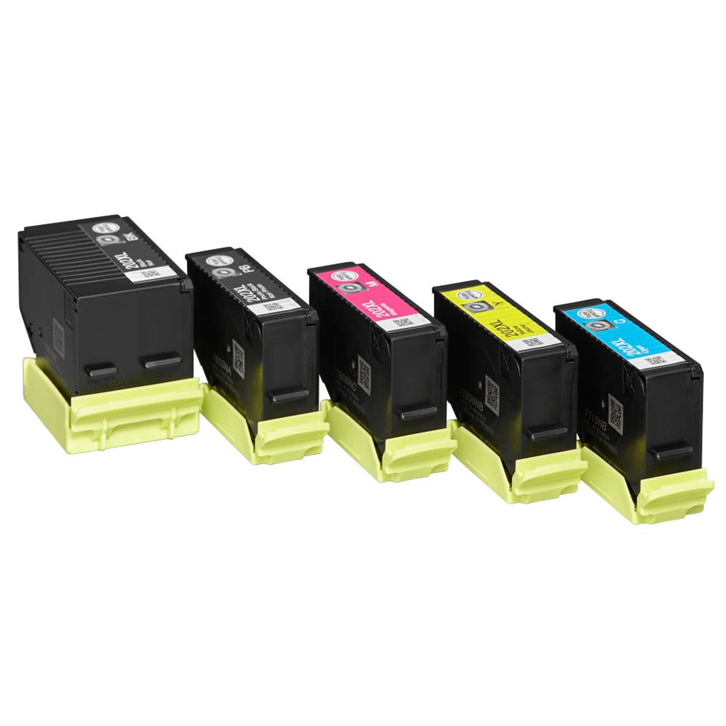 EPSON 202XL/T02G74 schwarz, Foto schwarz, cyan, magenta, gelb Druckerpatronen, 5er-Set | C13T02G74010 | 1 Pack = 5 St.