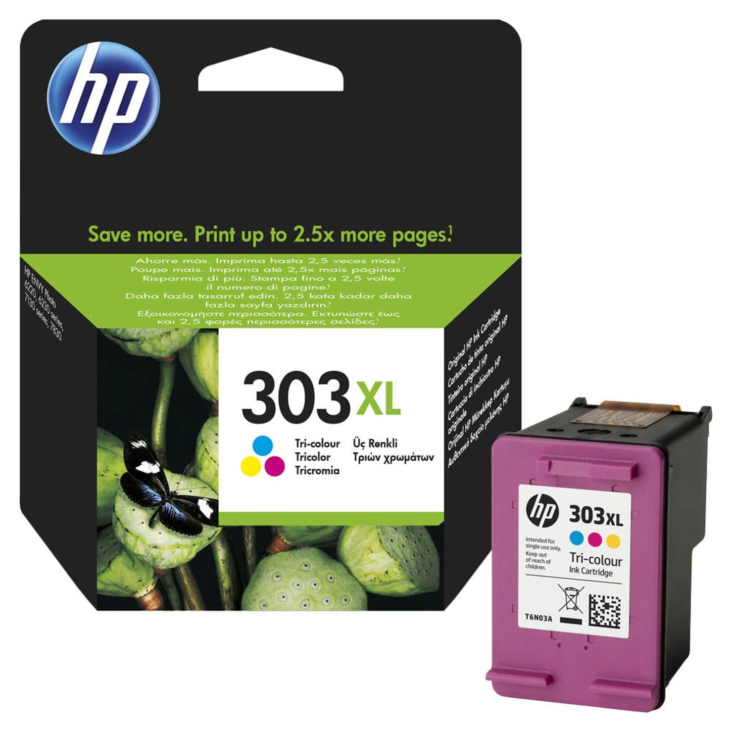 HP 303XL () color Druckerpatrone | T6N03AE