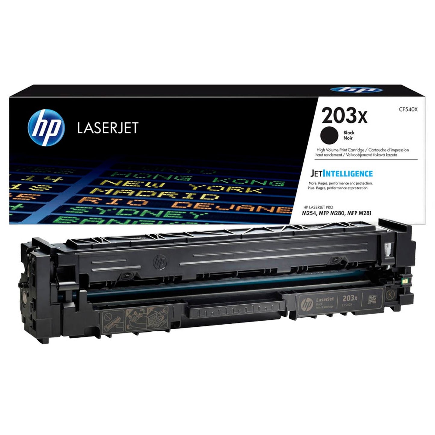 HP 203X () schwarz Tonerkartusche | CF540X