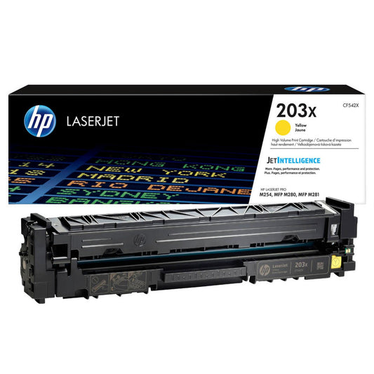 HP 203X () gelb Tonerkartusche | CF542X