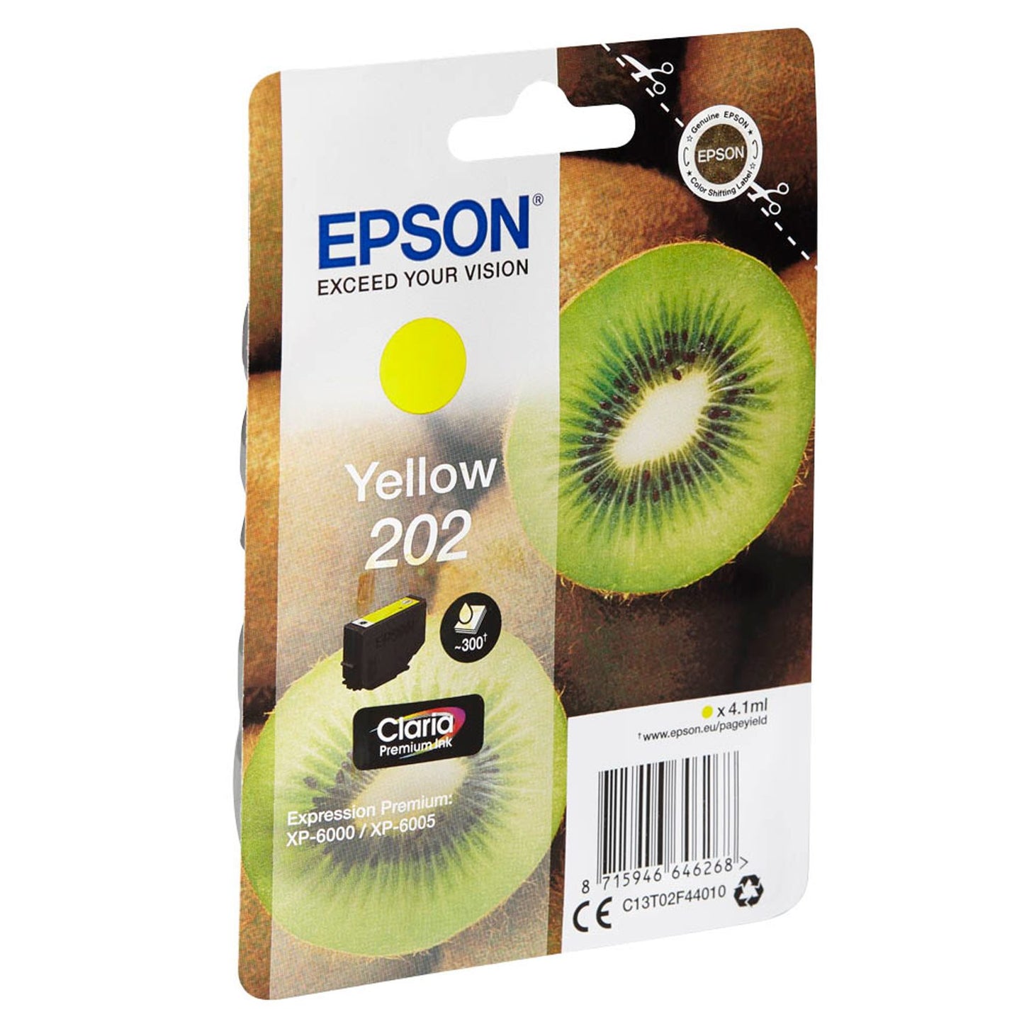 EPSON 202/T02F44 gelb Druckerpatrone | C13T02F44010