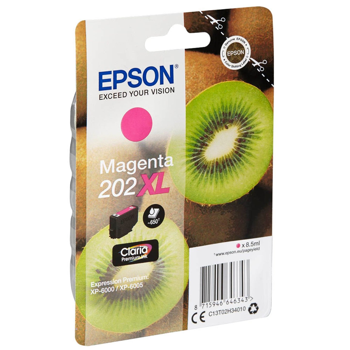 EPSON 202XL/T02H34 magenta Druckerpatrone | C13T02H34010