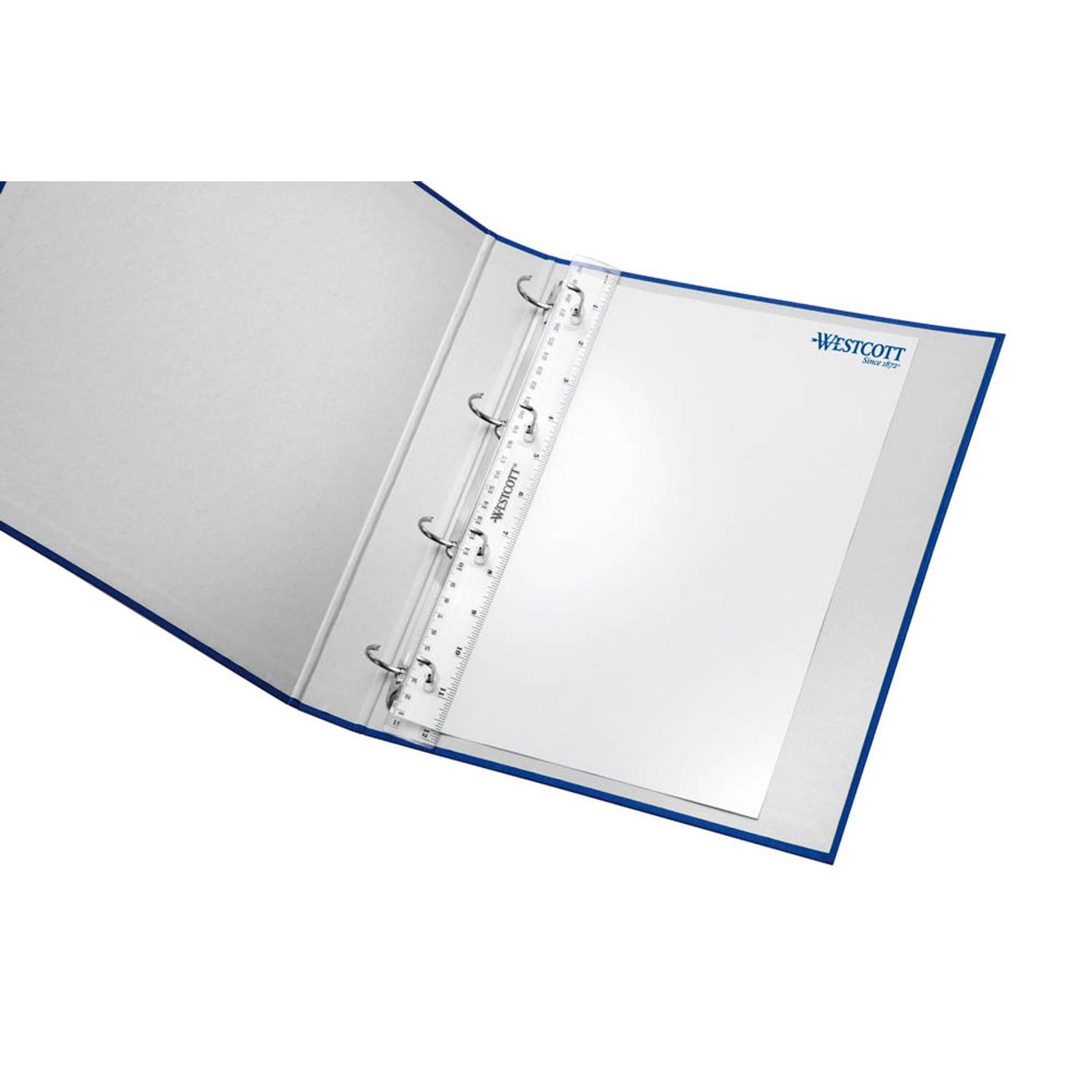 WESTCOTT Lineal 31,0 cm, transparent | E-10140 00