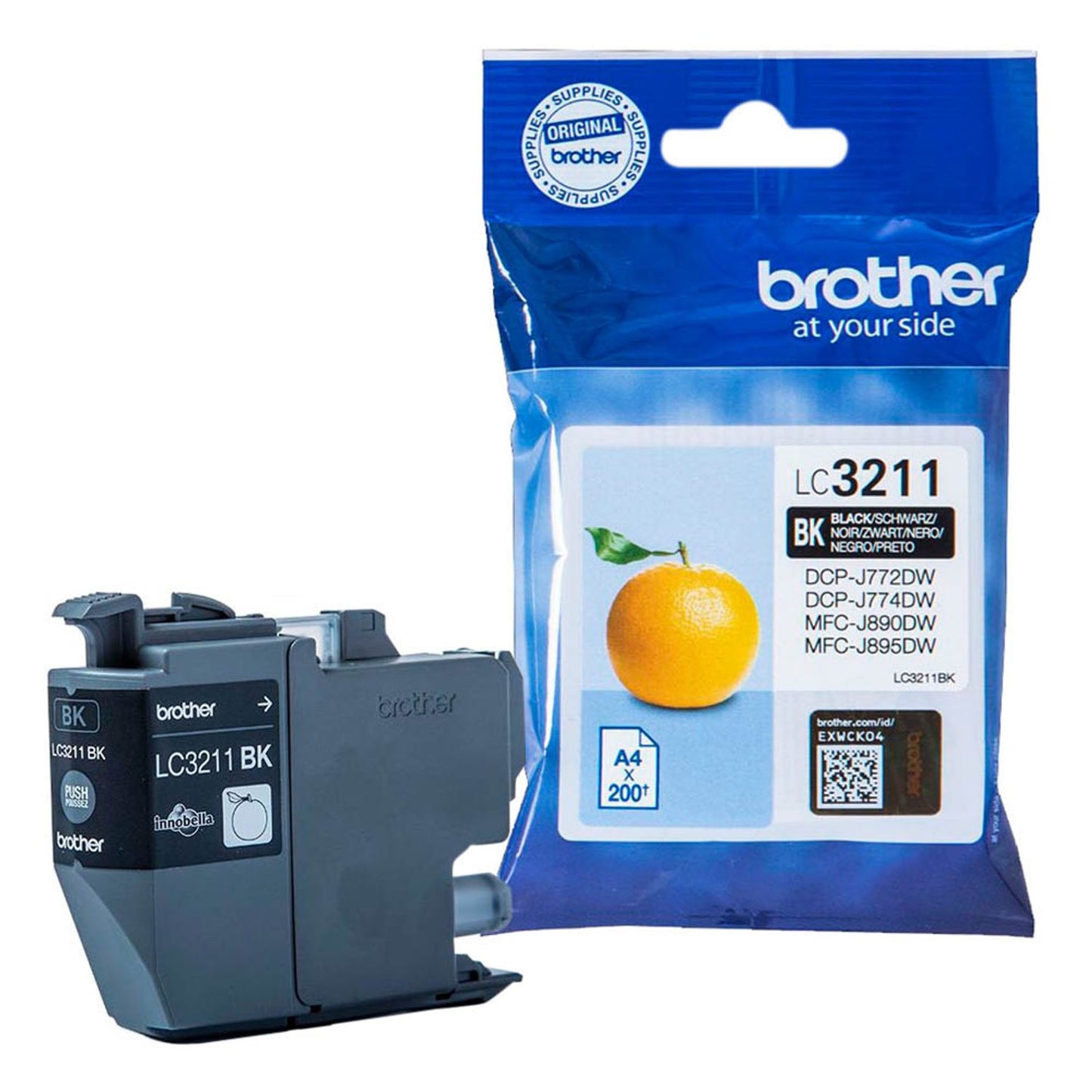 brother LC-3211BK schwarz Druckerpatrone | LC3211BK