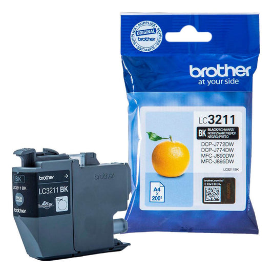 brother LC-3211BK schwarz Druckerpatrone | LC3211BK