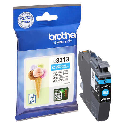 brother LC-3213C cyan Druckerpatrone | LC3213C
